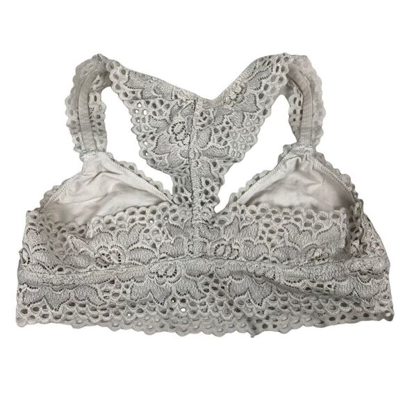Aerie Silver Gray Bralette size Large - Picture 2 of 7